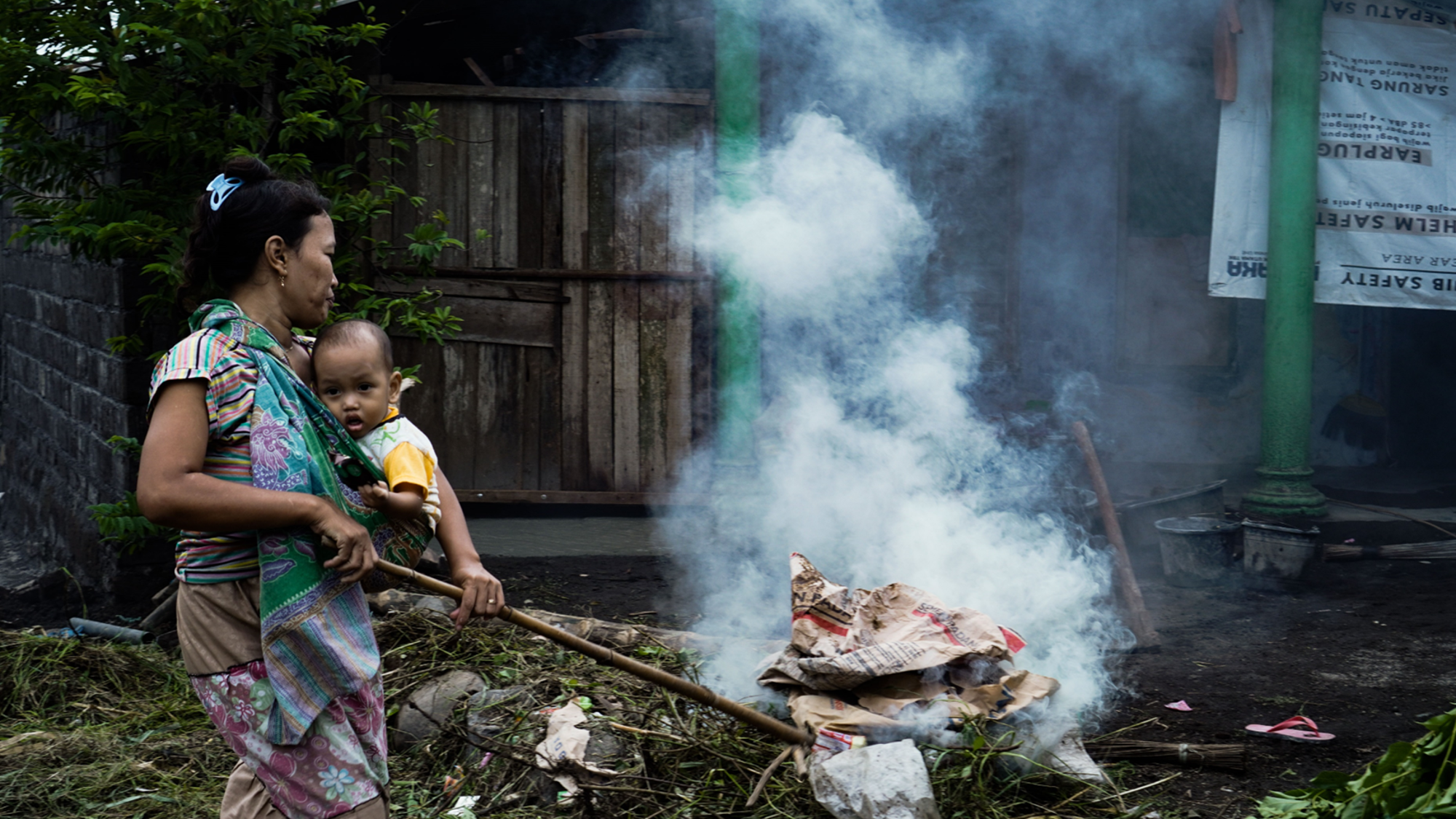 open burning indonesia