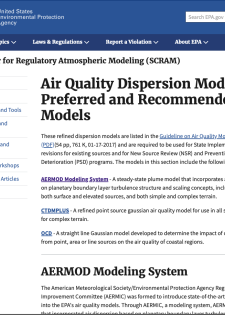 US EPA webpage