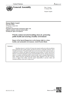 report cover