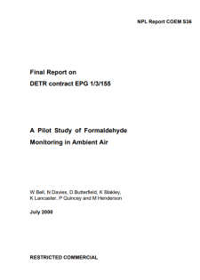 report cover